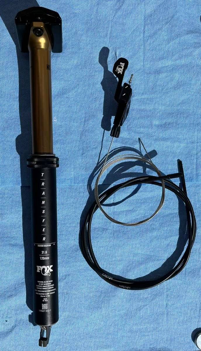 Fox Transfer Kashima 31,6 120mm Verstellbare Sattelsttze,  260,- (3204  Kirchberg an der Pielach) - willhaben