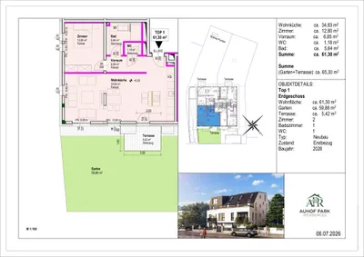 2-Zimmer-Wohnung kaufen in Wien – 61,3 m², € 552.900 – Bild 18 von 18