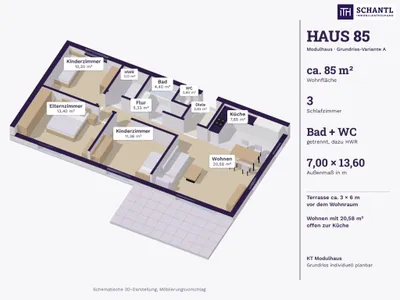 3-Zimmer-Haus kaufen in Graz – 85 m², € 299.000 – Bild 50 von 57