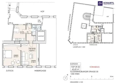 2-Zimmer-Wohnung kaufen in Wien – 62,69 m², € 339.000 – Bild 30 von 30