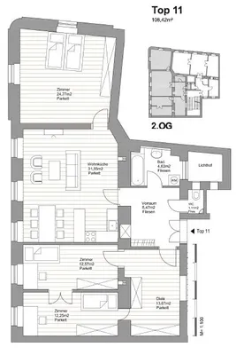 5-Zimmer-Wohnung kaufen in Wien – 108,42 m², € 689.000 – Bild 20 von 21