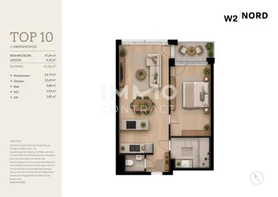 Immobilie kaufen in Wien – 47,04 m², € 279.189 – Bild 16 von 16