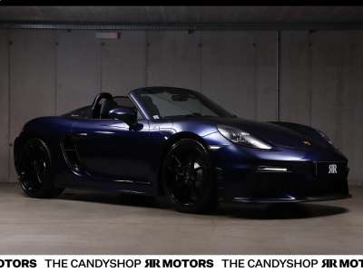 Porsche 718 Boxster Spyder PDK*Enzianblau*Schalensitze*...