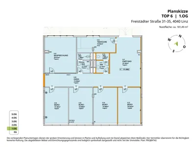Gewerbeimmobilie mieten in Linz – 181 m², € 2.232 – Bild 4 von 4