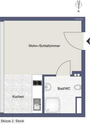 1-Zimmer-Wohnung kaufen in Zell am See – 13,5 m², € 98.000 – Bild 4 von 4