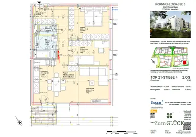 3-Zimmer-Wohnung mieten in Wiener Neustadt – 80,38 m², € 1.035 – Bild 12 von 12