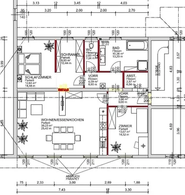 3-Zimmer-Wohnung mieten in Freistadt – 98 m², € 1.030 – Bild 4 von 10