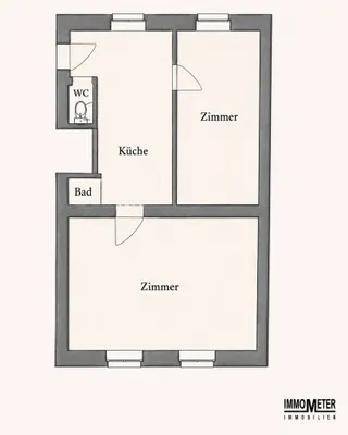 2-Zimmer-Wohnung kaufen in Wien – 52 m², € 190.000 – Bild 2 von 2