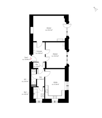 2-Zimmer-Wohnung kaufen in Wien – 75,48 m², € 298.000 – Bild 11 von 12