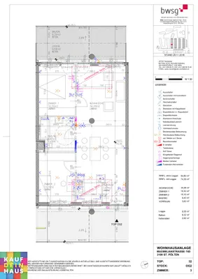 3-Zimmer-Wohnung mieten in Sankt Pölten – 64,8 m², € 793 – Bild 3 von 3