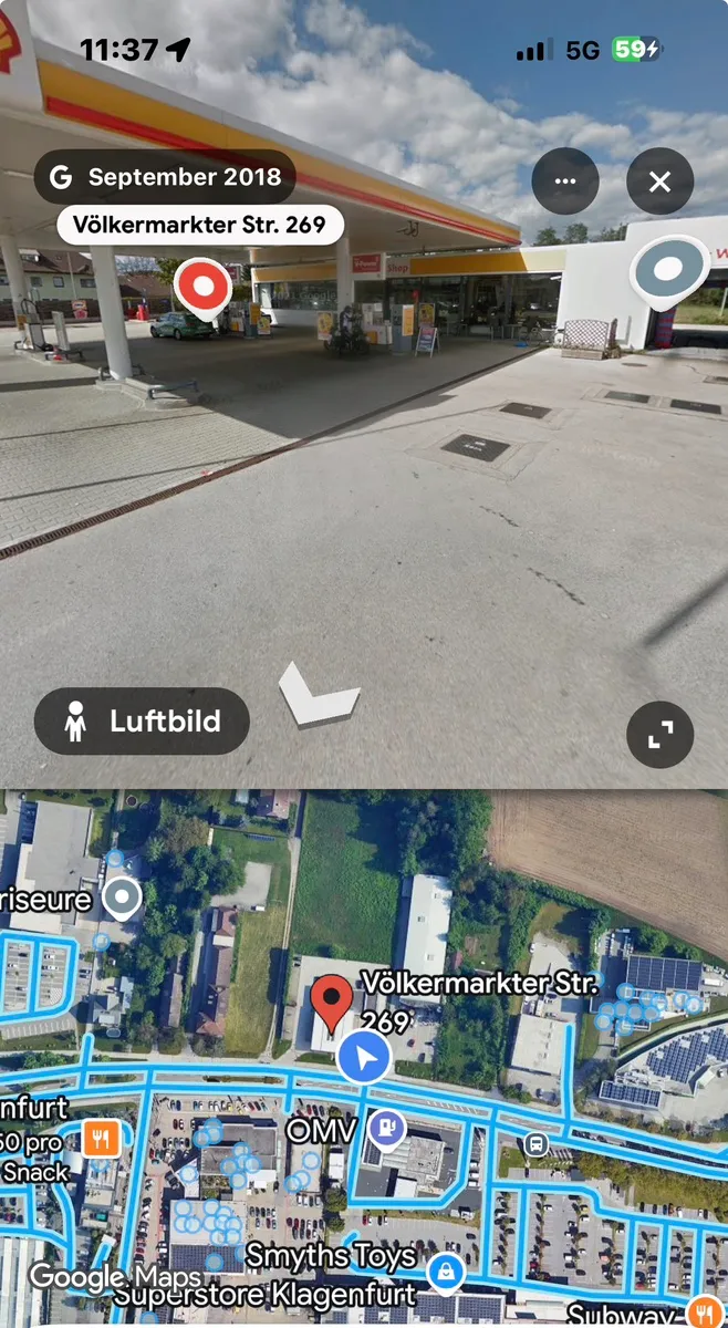Tankstelle inkl Gastronomie mit fast 7000 qm Gewerbegrund - beste Lage - Ansicht 2