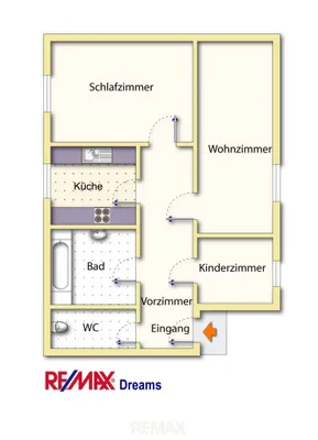 3-Zimmer-Wohnung kaufen in Wien – 70 m², € 220.000 – Bild 10 von 10