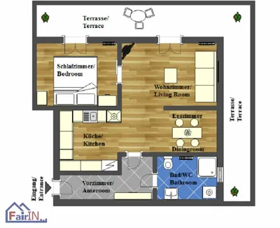 2-Zimmer-Wohnung mieten in Wien – 38 m², € 1.300 – Bild 22 von 22