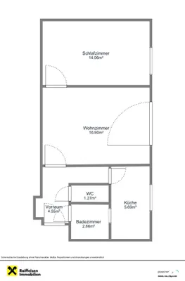 2-Zimmer-Wohnung kaufen in Eisenstadt – 54 m², € 120.000 – Bild 9 von 10