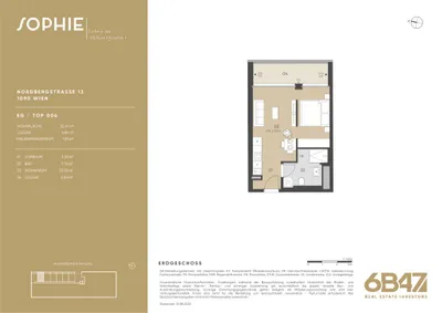 2-Zimmer-Wohnung kaufen in Wien – 32,41 m², € 329.100 – Bild 13 von 13