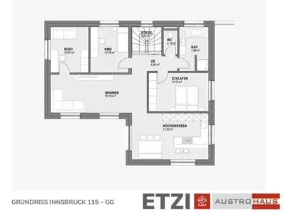 5-Zimmer-Haus kaufen in Steyr-Land – 126 m², € 410.480 – Bild 13 von 24