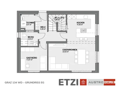 5-Zimmer-Haus kaufen in Steyr-Land – 126 m², € 410.480 – Bild 5 von 24