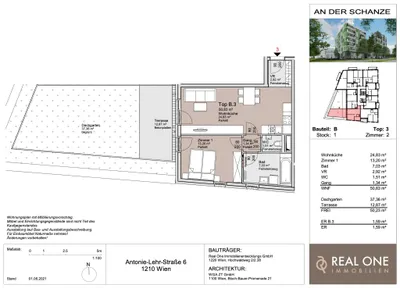 2-Zimmer-Wohnung kaufen in Wien – 50,83 m², € 389.000 – Bild 21 von 21