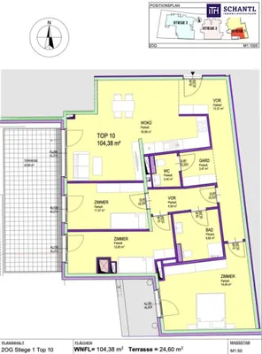 4-Zimmer-Wohnung kaufen in Gänserndorf – 93,89 m², € 539.000 – Bild 15 von 15