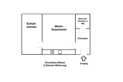 2-Zimmer-Wohnung mieten in Graz – 43,5 m², € 601 – Bild 23 von 24