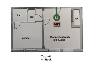2-Zimmer-Wohnung mieten in Graz – 43,5 m², € 601 – Bild 24 von 24