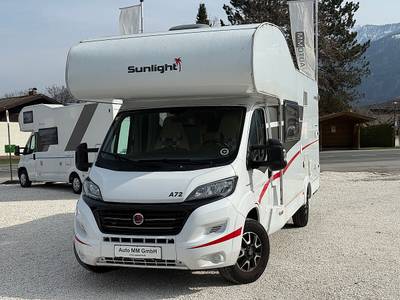 Alkoven Sunlight A72 6 Sitzplätze