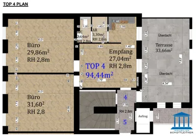 3-Zimmer-Gewerbeimmobilie mieten in Wiener Neustadt – 95 m², € 992 – Bild 23 von 26