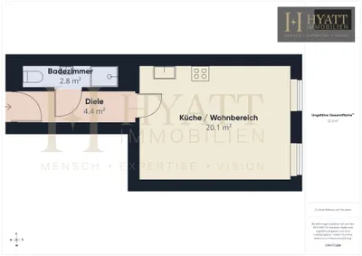 1-Zimmer-Wohnung kaufen in Wien – € 155.000 – Bild 6 von 6