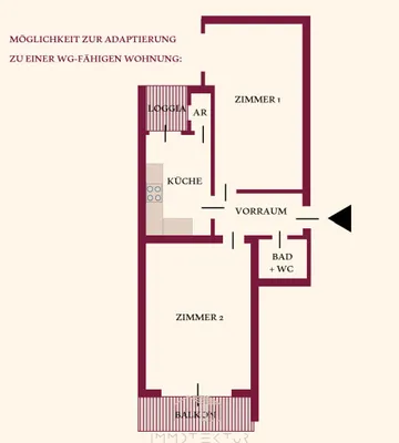 2-Zimmer-Wohnung kaufen in Graz – 77 m², € 177.000 – Bild 19 von 19