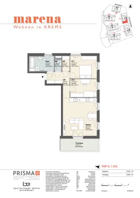 3-Zimmer-Wohnung kaufen in Krems an der Donau – 73,95 m², € 394.600 – Bild 22 von 22