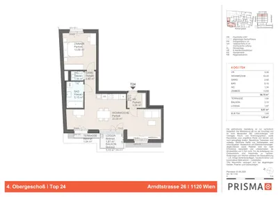 2-Zimmer-Wohnung kaufen in Wien – 59,76 m², € 403.370 – Bild 4 von 4