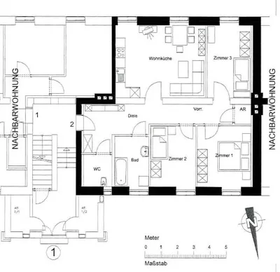 Wohnung mieten in Bruck-Mürzzuschlag – 85,33 m², € 874 – Bild 2 von 10