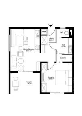2-Zimmer-Wohnung kaufen in Oberpullendorf – 45 m², € 169.900 – Bild 28 von 29