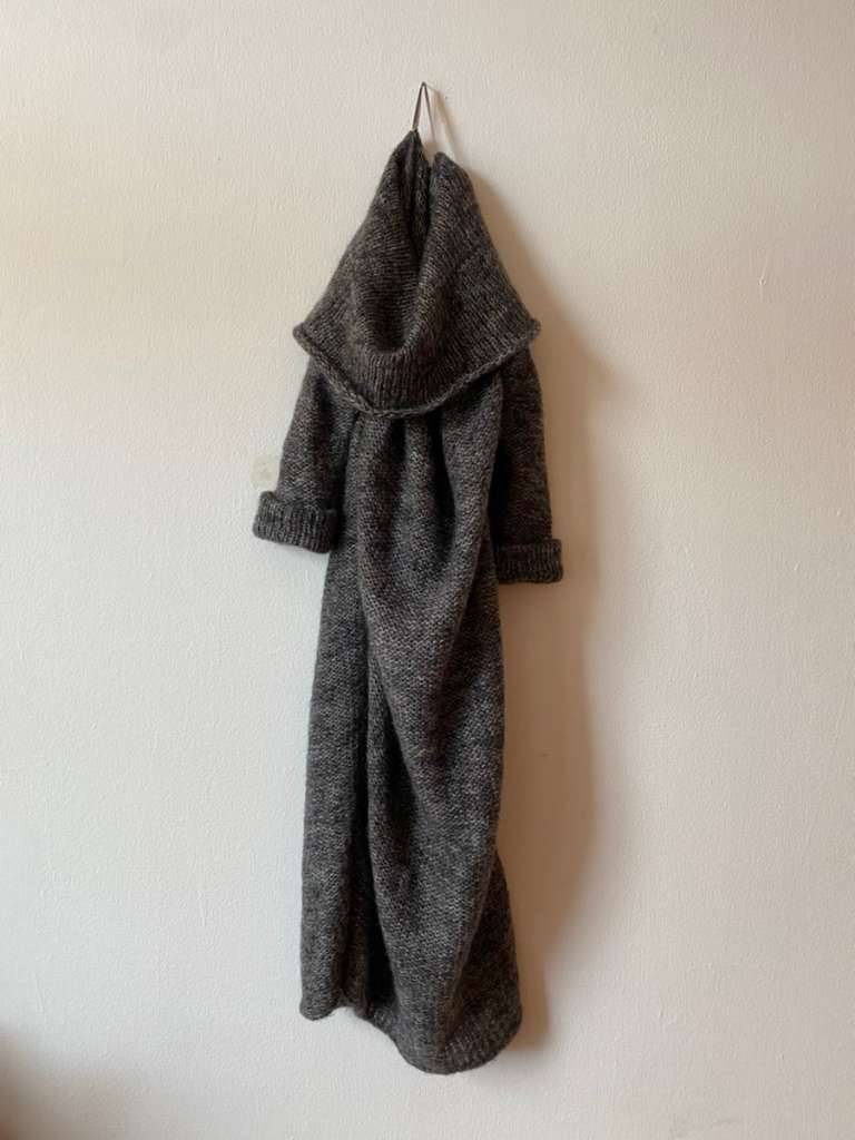 HUMANOID NL Size S - Hoher Neupreis: 299,00 Mohair Strick Strickklied mit Wasserfallkragen Rollkragen