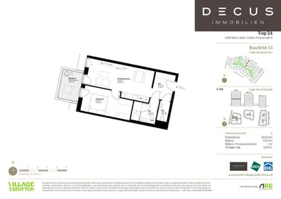 2-Zimmer-Wohnung kaufen in Wien – 49,64 m², € 420.000 – Bild 9 von 9