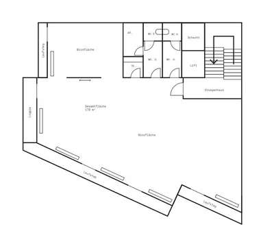 Gewerbeimmobilie mieten in Wien – 170 m², € 12 – Bild 7 von 7