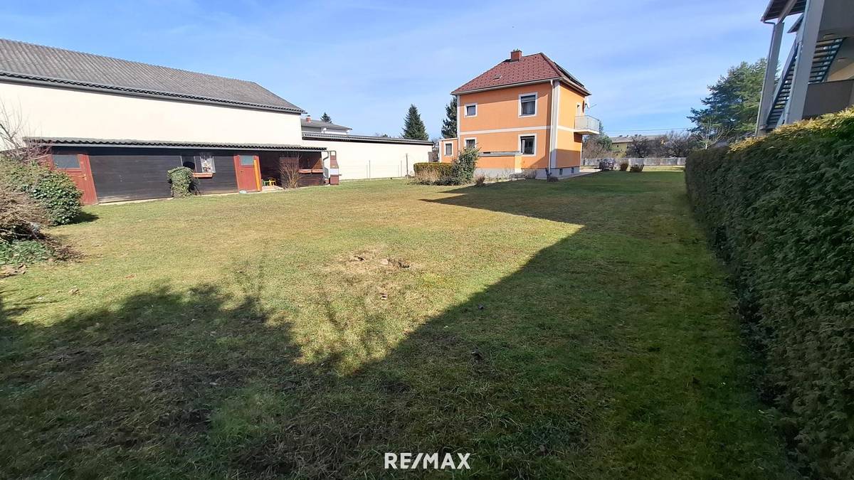 Bauträgergrundstück mit Altbestand in Mitten von Wetzelsdorf - Ansicht 3