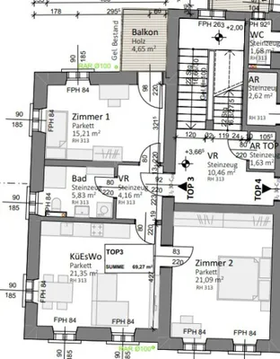3-Zimmer-Wohnung mieten in Waidhofen an der Ybbs – 69,3 m², € 889 – Bild 7 von 7