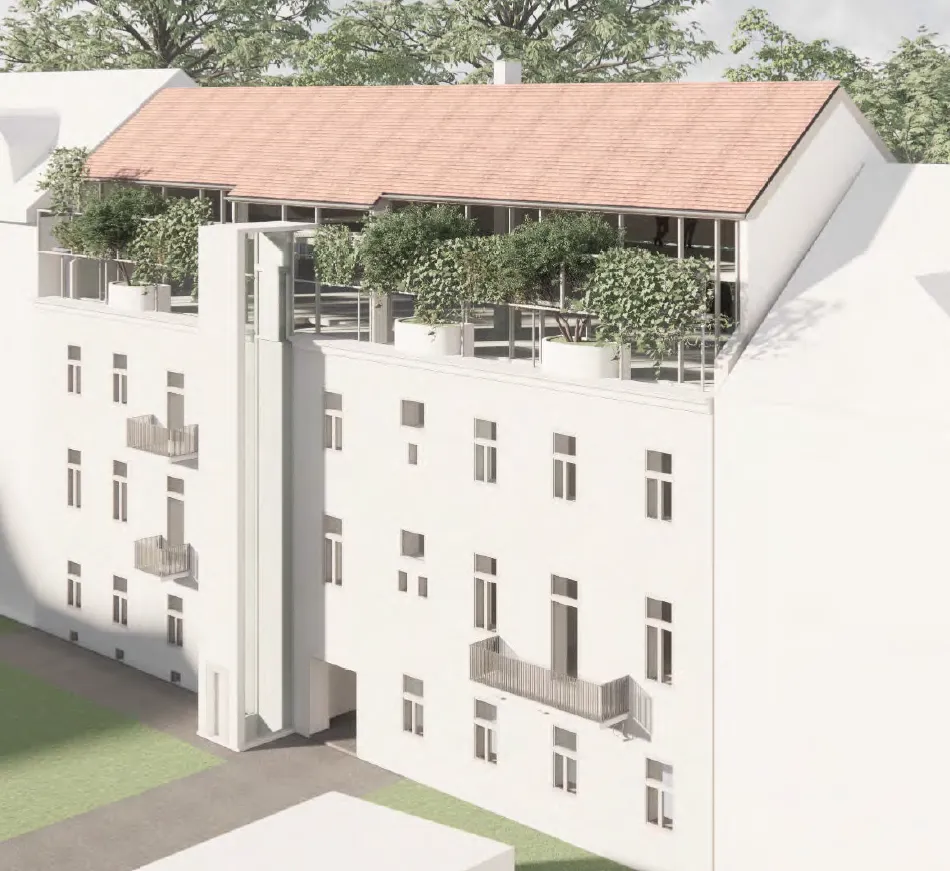 Repräsentatives Penthouse-Büro in der Grazer-Stadtmitte - Ansicht 2