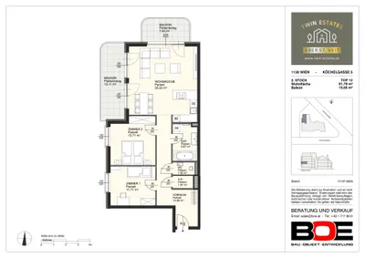 3-Zimmer-Wohnung kaufen in Wien – 81,78 m², € 799.800 – Bild 5 von 5