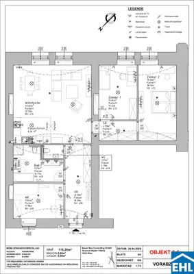4-Zimmer-Wohnung mieten in Wien – 115,2 m², € 1.850 – Bild 16 von 16