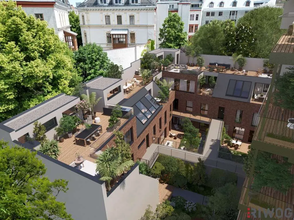 GROHGASSE 10 | einzigartige 2-Zimmer Altbauwohnung mit Garten in absoluter Hofruhelage | Fernwärme plus Bodenkühlung - Ansicht 3