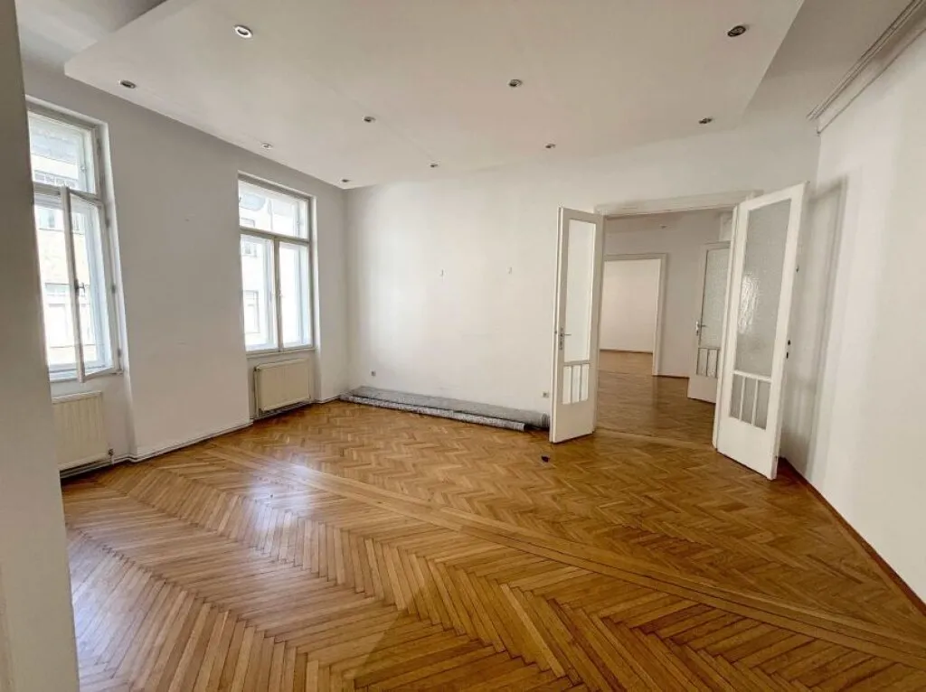 Altbaubüro - 4 Bezirk - repräsentativ - 9 Räume - Parkettböden - U1 - Ansicht 3