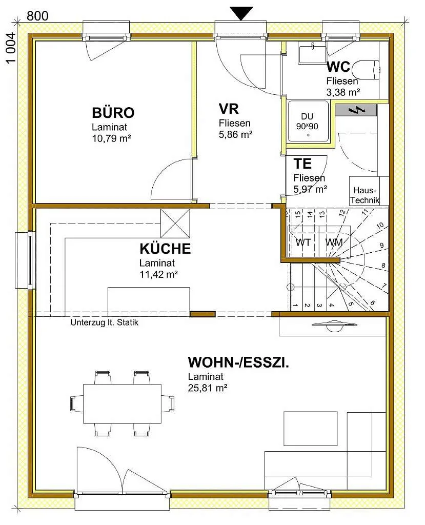AKTIONSHAUS 123 m² - außen komplett fertig nur € 162.500, -! - Ansicht 2