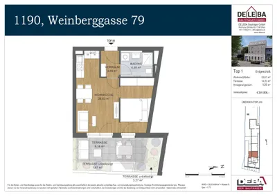 2-Zimmer-Wohnung kaufen in Wien – 33,73 m², € 269.000 – Bild 11 von 11