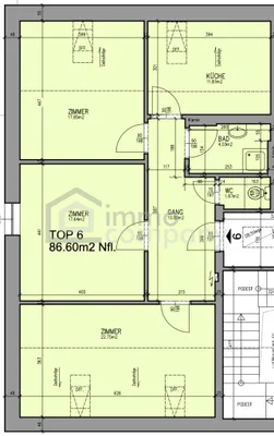 4-Zimmer-Wohnung kaufen in Wels – 87 m², € 189.000 – Bild 2 von 3