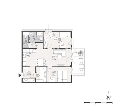 3-Zimmer-Wohnung kaufen in Wien – 74,77 m², € 509.000 – Bild 8 von 8