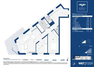 3-Zimmer-Wohnung kaufen in Baden – 76,36 m², € 410.000 – Bild 5 von 5