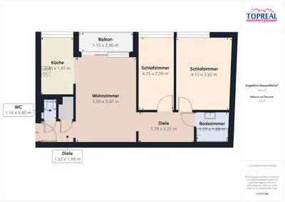 3-Zimmer-Wohnung kaufen in Wels-Land – 61,21 m², € 179.000 – Bild 30 von 30