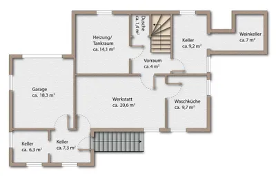 8-Zimmer-Haus kaufen in Graz-Umgebung – 184 m², € 535.000 – Bild 10 von 26